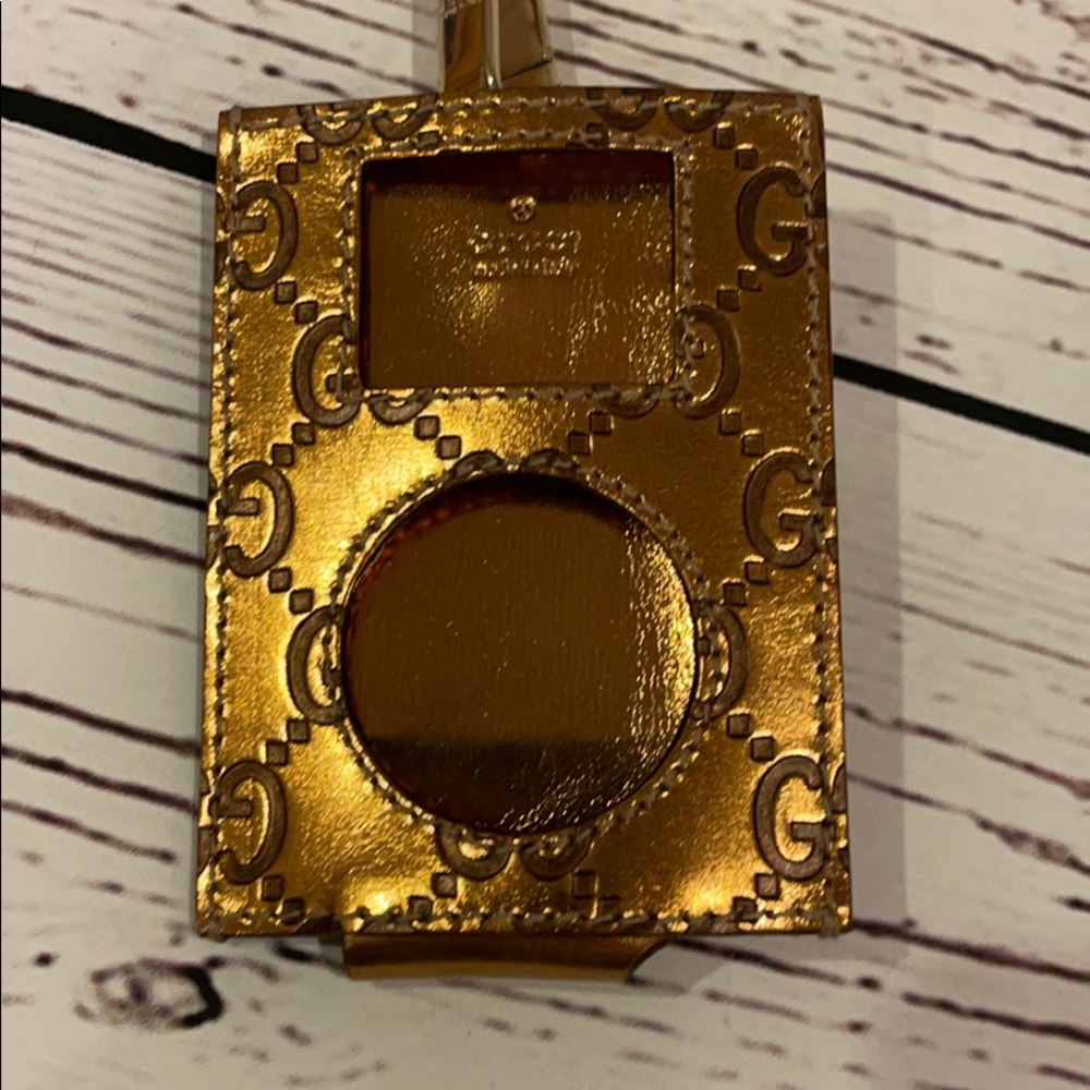 Gucci bronze iPod case